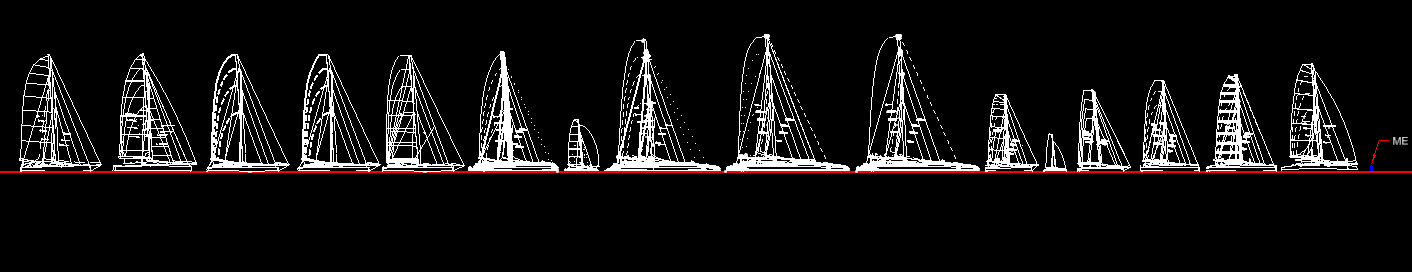 Past projects sail plans